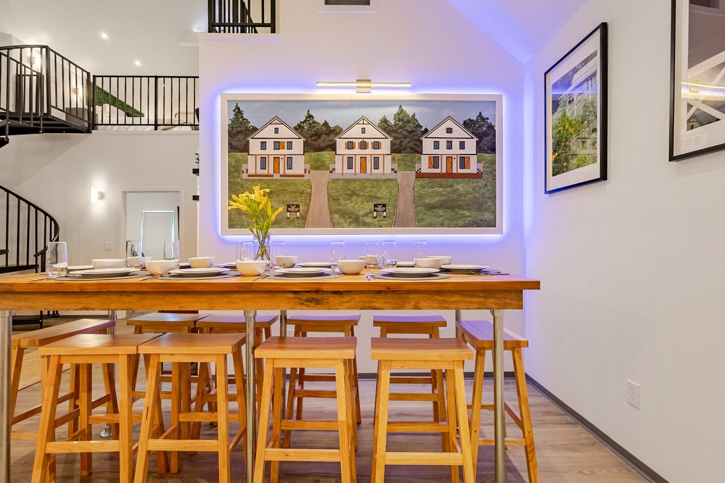A look around Barndo 3B · Three-bedroom house, one of the three-bedroom barndominium stays guests book for a farm weekend in the Tennessee foothills near the Smokies.